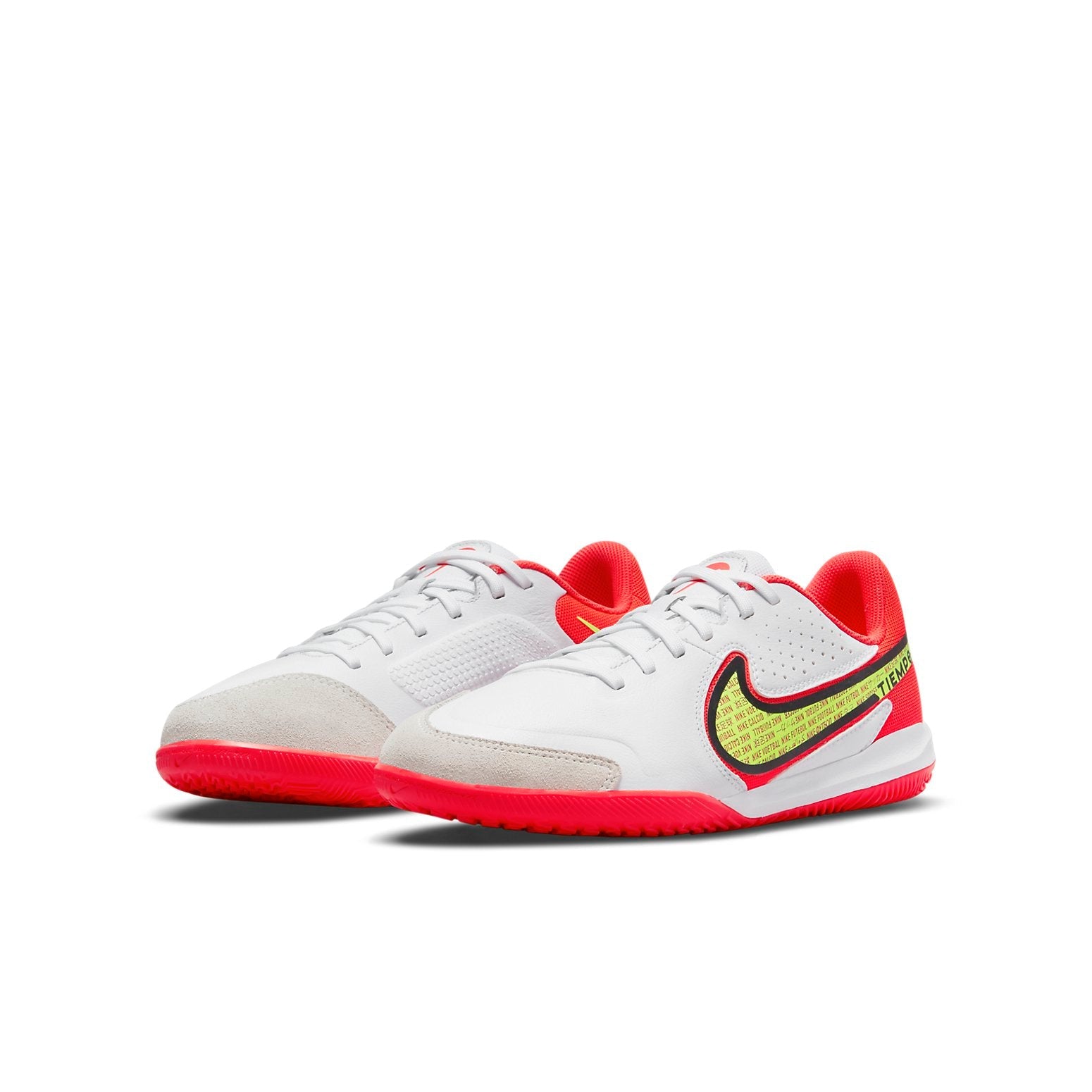 (GS) Nike JR Tiempo Legend 9 Academy IC 'White Red Yellow' DA1329-176