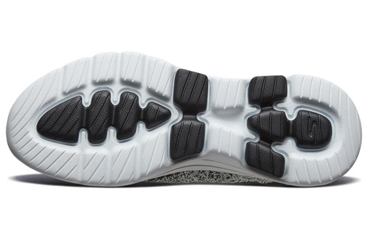 (WMNS) Skechers Go Walk 5 'Black Grey White' 15915-BKW