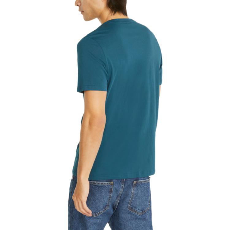 PUMA Sport Fit Short Sleeve Training T-Shirt 'Blue' 536964-44