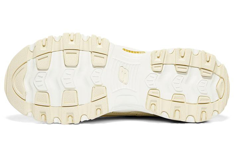 (WMNS) Skechers D'Lites 1.0 'Cream White' 149744-NTGD