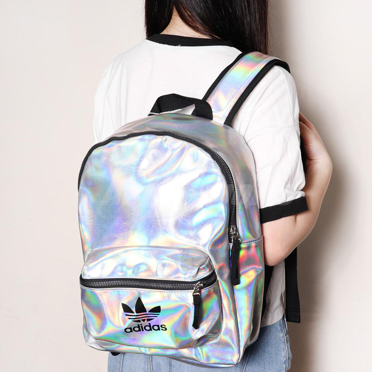 (WMNS) adidas originals Metallic Backpack 'Silver Metallic' FL9631