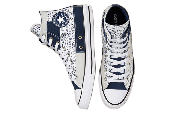 Converse Chuck Taylor All Star High 'Paisley Patchwork - Midnight Navy' 173195F