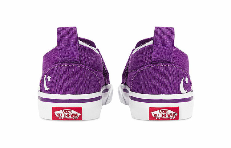 Vans Sailor Moon x Slip-On V Toddler 'Pretty Guardian - Blue Purple' VN0A5EFK5RH