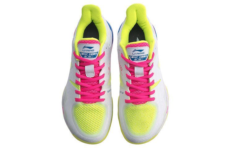 (WMNS) Li-Ning Sound Boom 4 'White Yellow' AYZQ004-4