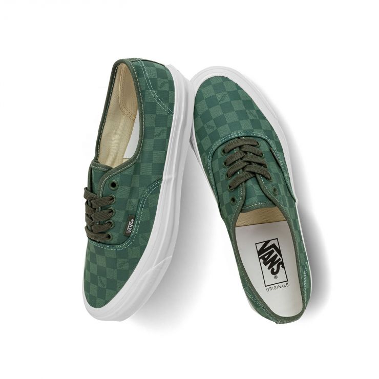 Vans OG Authentic LX 'Checkerboard  Olive' VN0A4BV9OLV