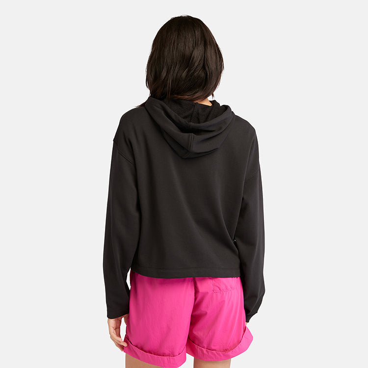 (WMNS) Timberland Brand hoodie 'Black' A6AZ2-001