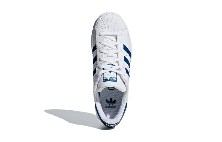 (GS) adidas Superstar J 'White Legend Marine' F34163