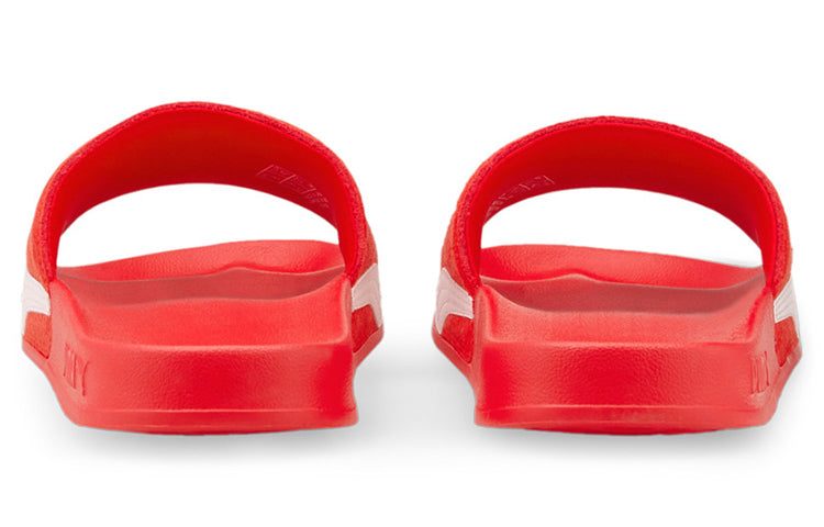 PUMA Leadcat 2.0 Suede Classic Sandals 'Red White Gold' 384872-05
