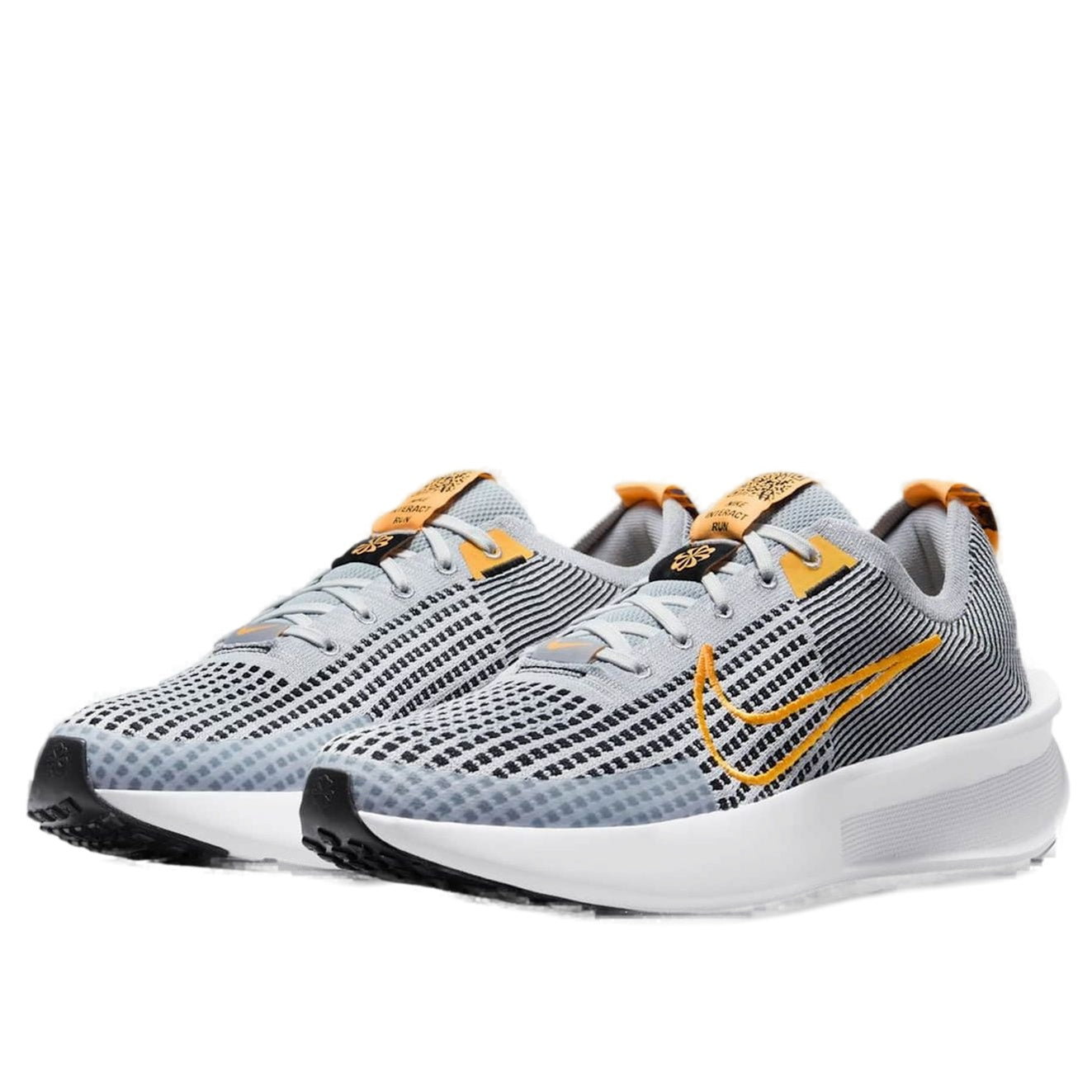 Nike Interact Run 'Wolf Grey Black White Laser Orange' FD2291-004