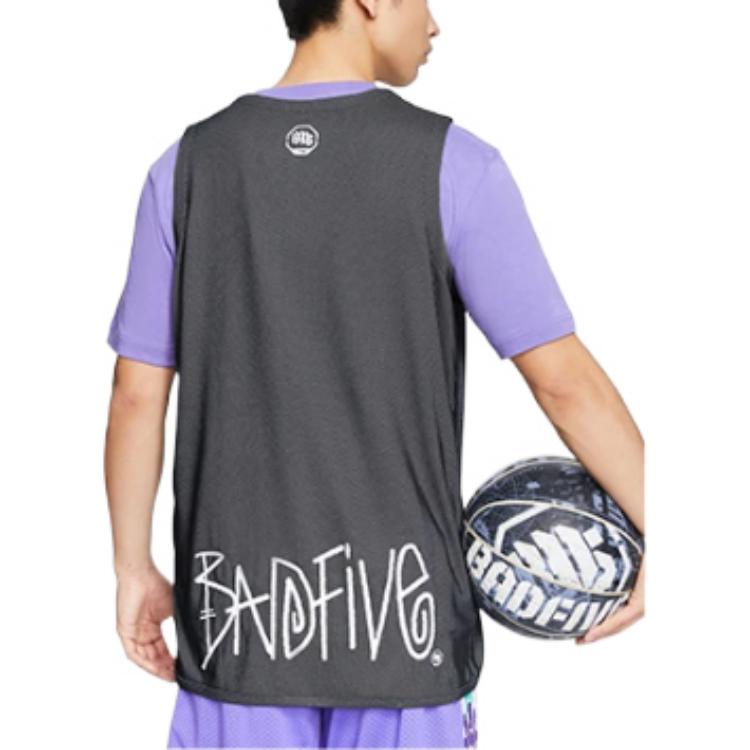 Li-Ning Bad Five Series Jerseys 'Grey White' AAYR371-6