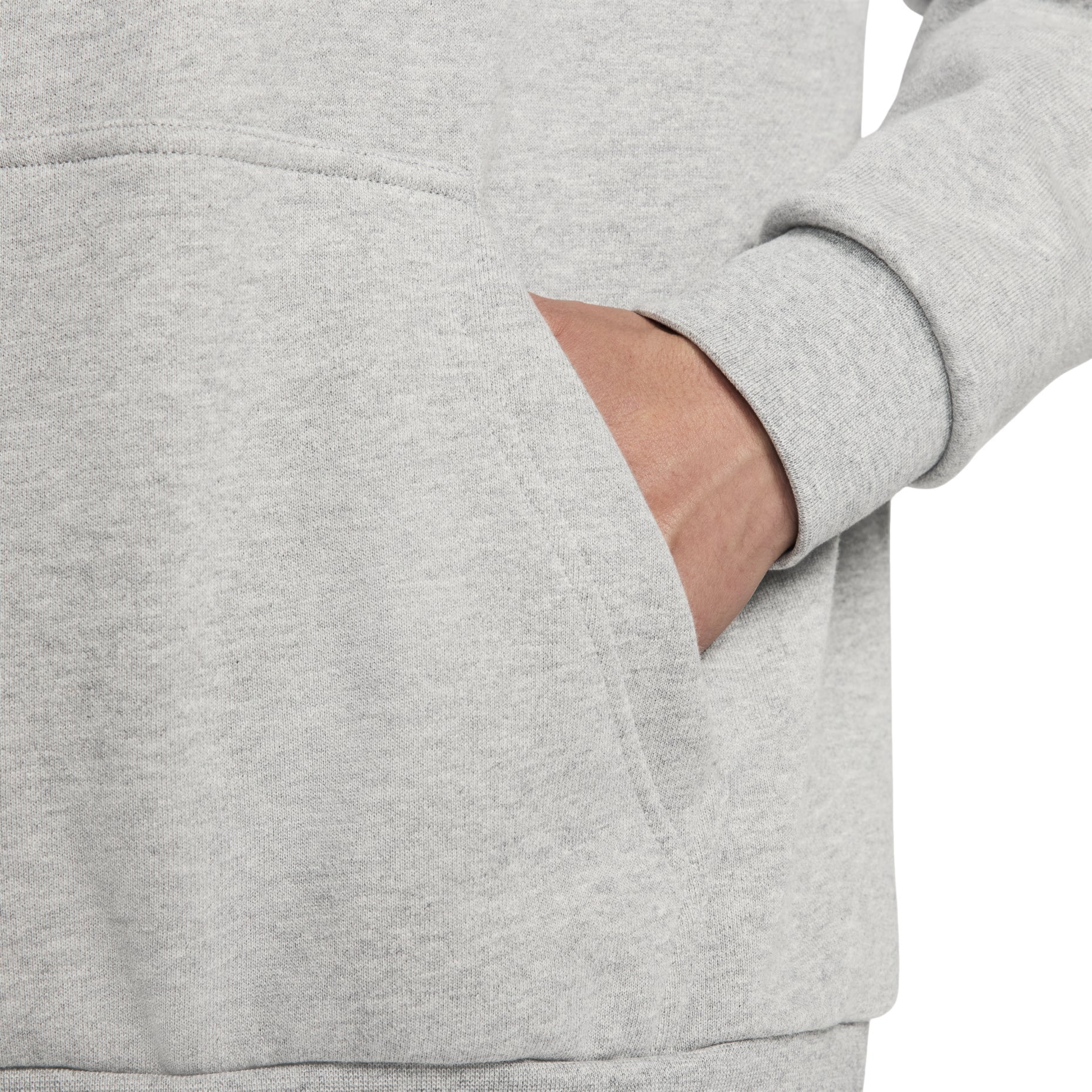 Nike Club FT Oversized Po Hoodie 'Grey' HJ1817-063
