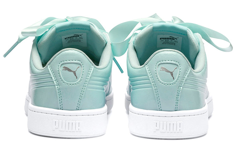 (WMNS) PUMA Vikky v2 Ribbon Sneakers Green 369727-04