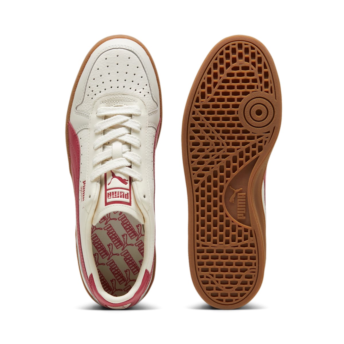 PUMA Indoor OG 'Frosted Ivory-Club Red' 395363-01