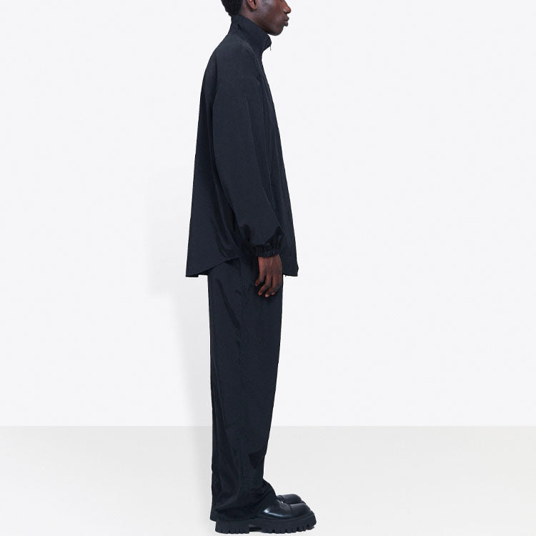 Balenciaga Uniform Tracksuit Jacket 'Black' 622002TIO501000
