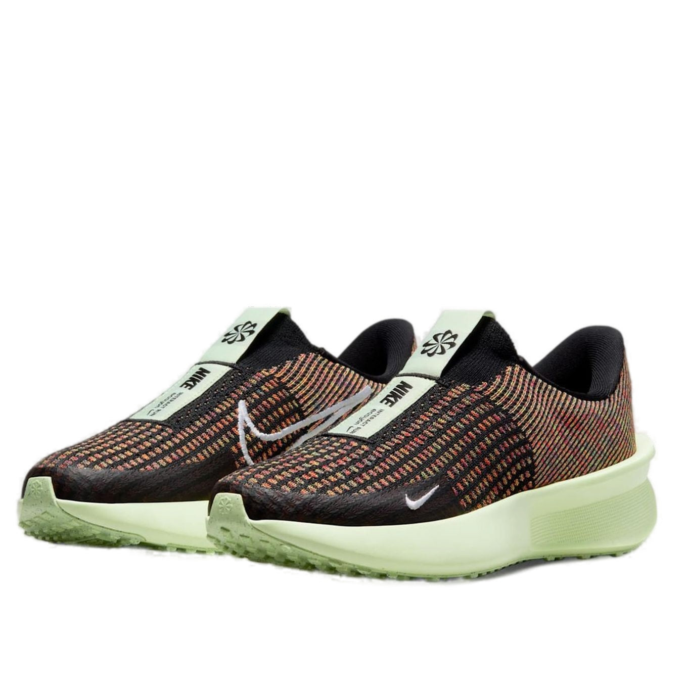 (WMNS) Nike Interact Run EasyOn SE 'Black Barely Volt' HQ2698-001