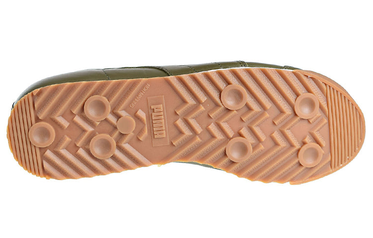 PUMA Roma Classic Gum Low-top Running Shoes Green 366408-06