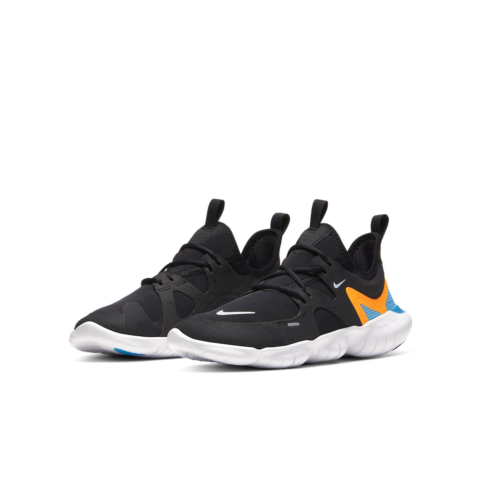 (GS) Nike Free RN 5.0 Black/Orange AR4143-013