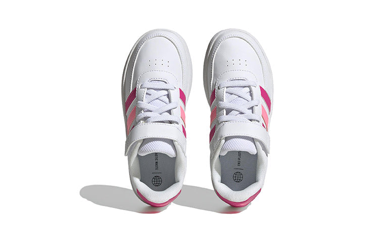 (PS) adidas Breaknet 'White Lucid Fuchsia Pink' HP8966