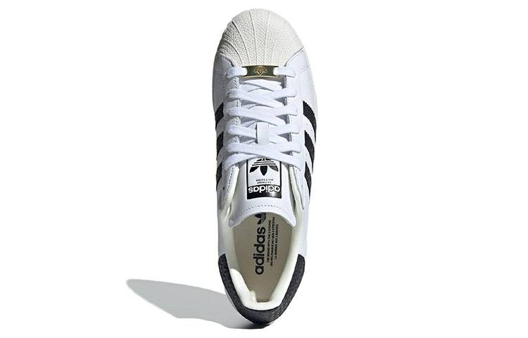 adidas Original Superstar Ftwr 'White core Black gold Metallic' IF3637