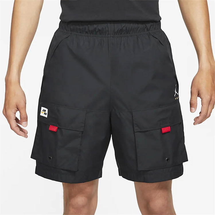 Air Jordan Jmpmn Wvn Short Casual Sports Breathable Woven Shorts Black DA7240-010