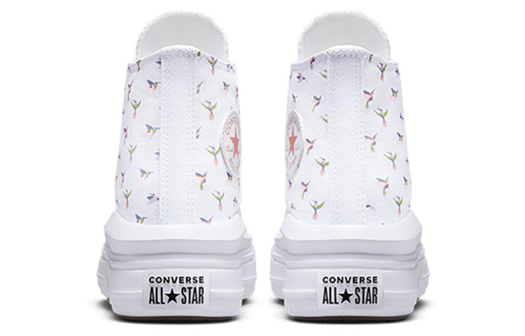 (WMNS) Converse Chuck Taylor All Star Move Platform High 'Hummingbirds' A01021C