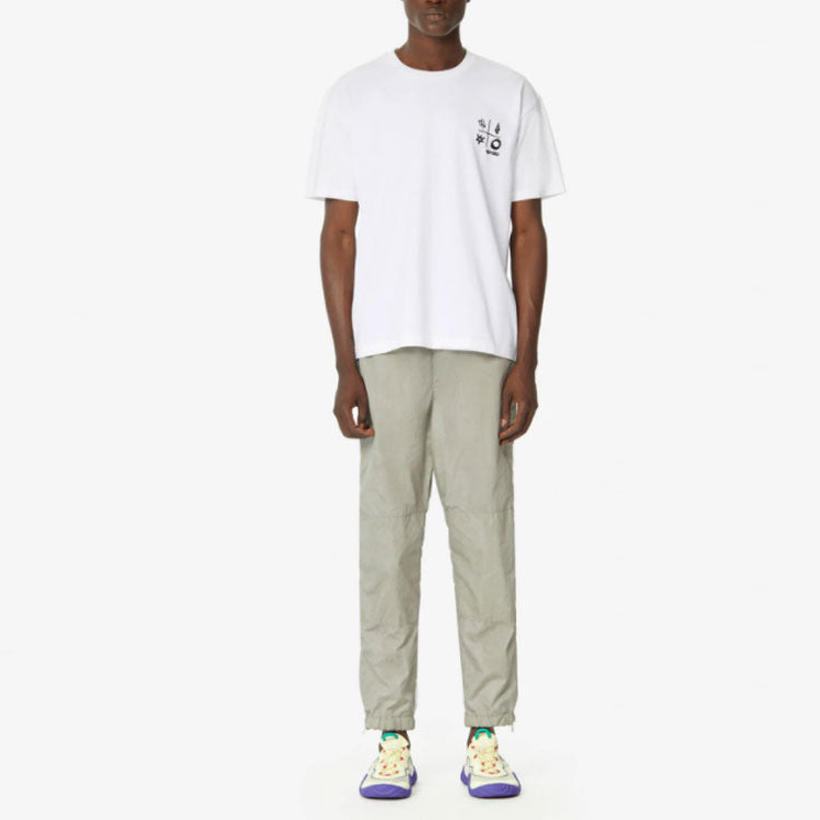 Men's KENZO Cotton Logo Short Sleeve White FA55TS0434SD-01