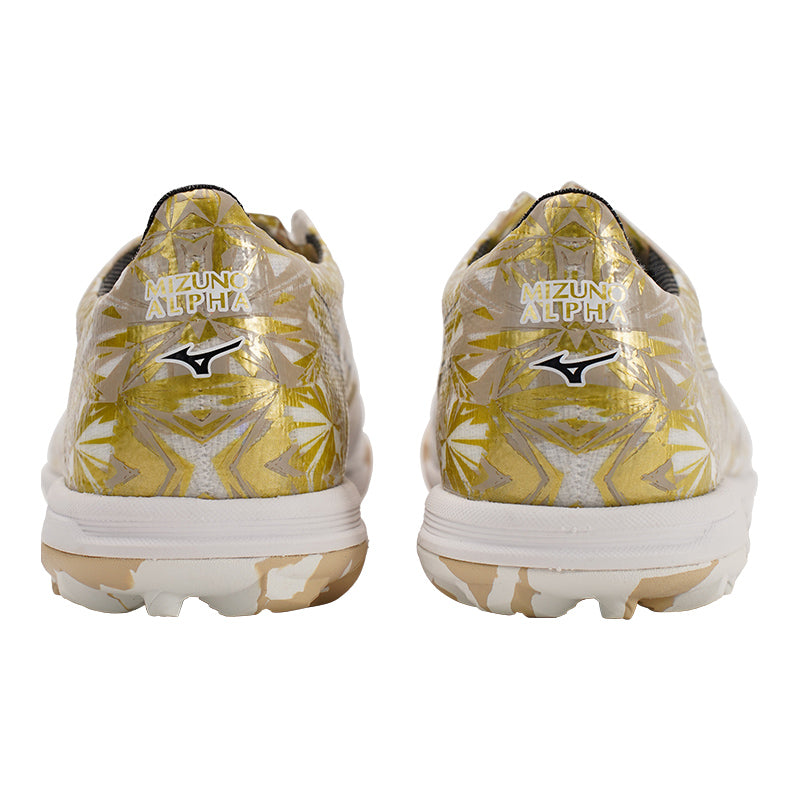 Mizuno Alpha Elite AS TF 'White Gold' P1GD246250