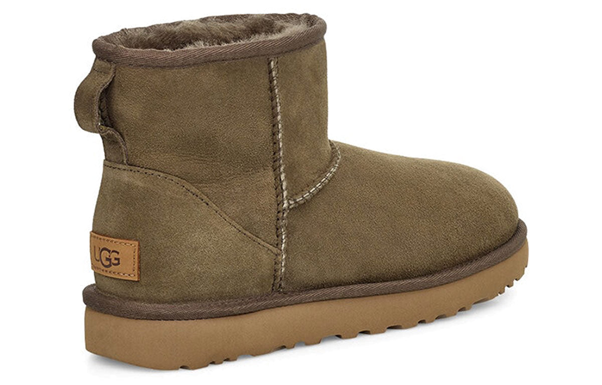 (WMNS) UGG Classic Mini II 'Brown' 1016222-ESRY