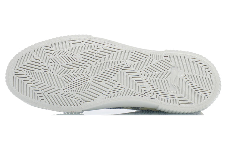 (WMNS) Li-Ning x Disney Canvas Hi Shoes 'White Blue Yellow' AGCR284-3