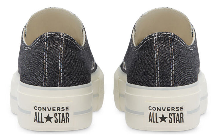 (WMNS) Converse Chuck Taylor All Star Platform Low 'Digital Powder - Washed Denim' 571083C