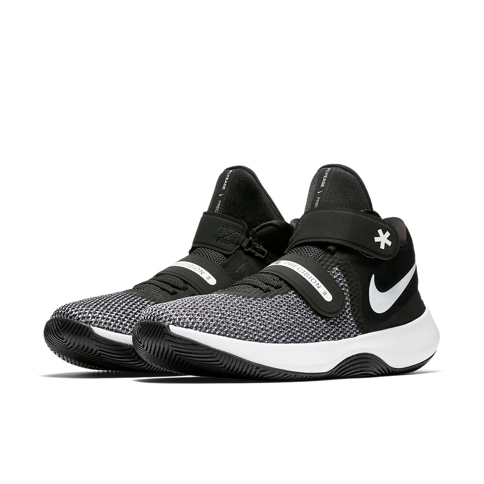 Nike Air Precision 2 FlyEase 'Black White' AJ1931-001