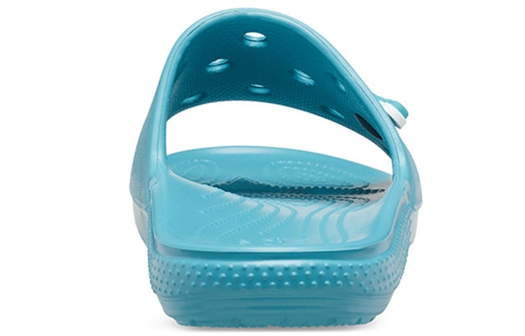 Crocs Classic Flat Sandals Unisex Denim Blue 206121-4ST
