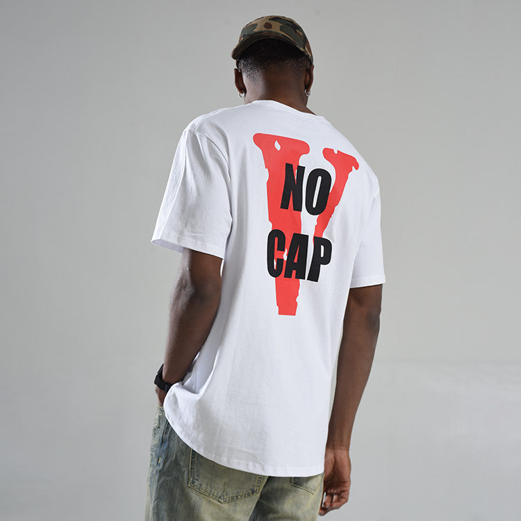 VLONE No Cap Tee Short Sleeve Unisex White VLTE19009