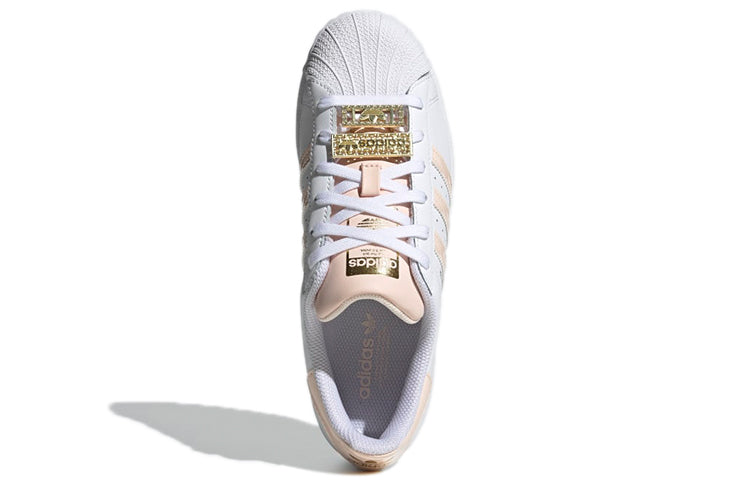 (WMNS) adidas Superstar 'White Pink Tint' H03910