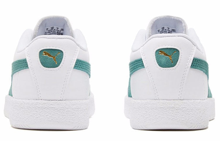 PUMA Oslo-City Casual Board Shoes White/Green 374976-04