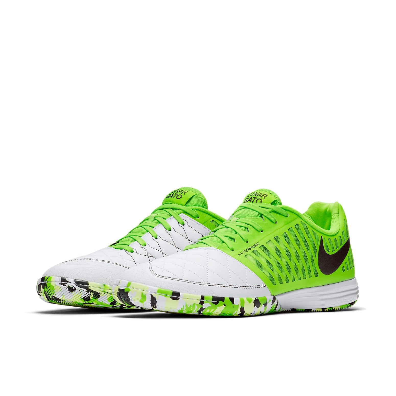 Nike Lunar Gato II IC 'White Green' 580456-137