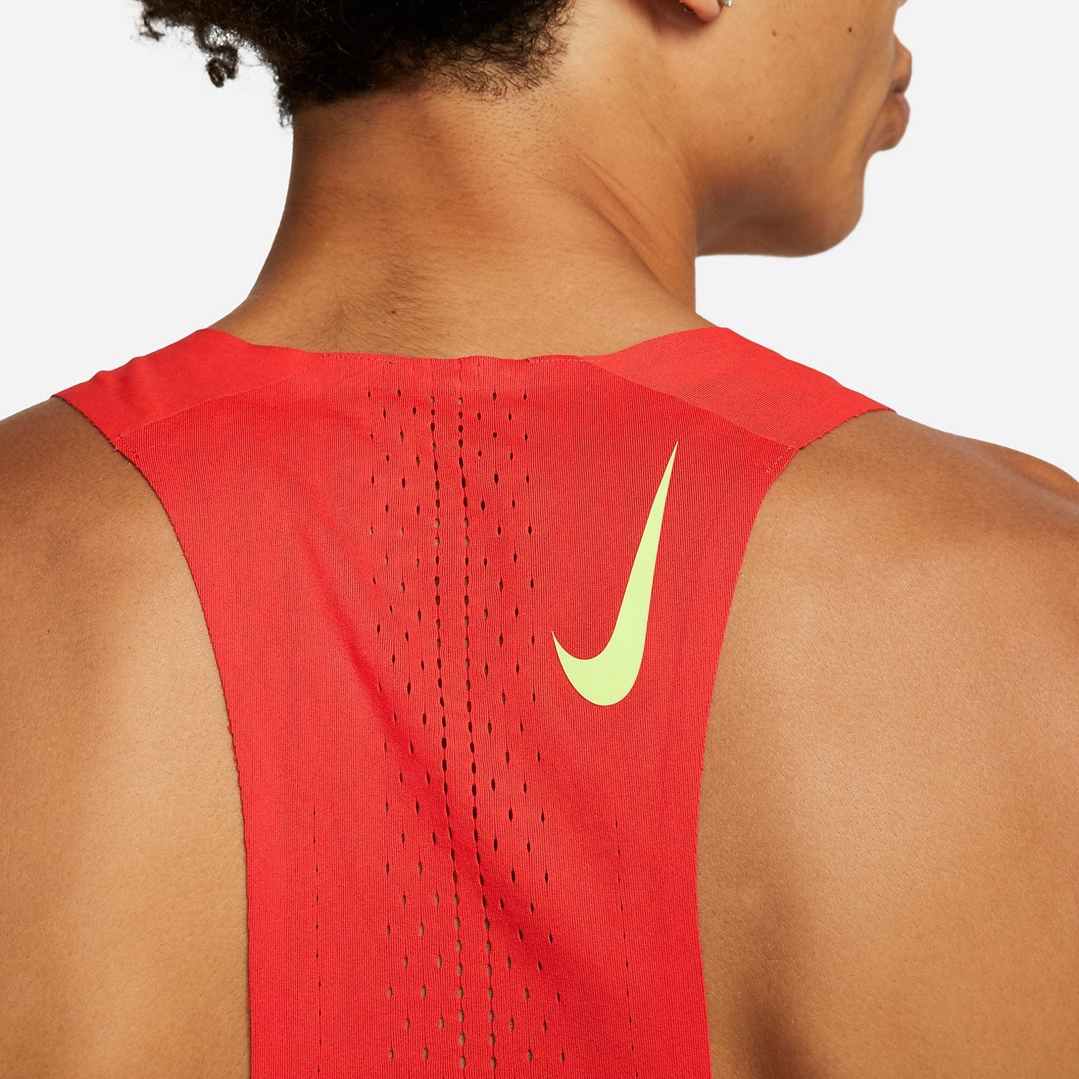 Nike Dri-FIT ADV AeroSwift Racing Singlet 'Red' DM4625-635