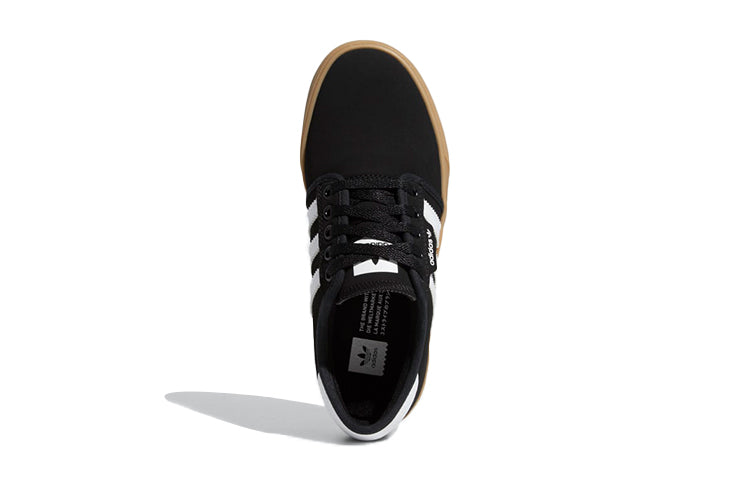 (GS) adidas originals Seeley J 'Black White Brown' EE6141