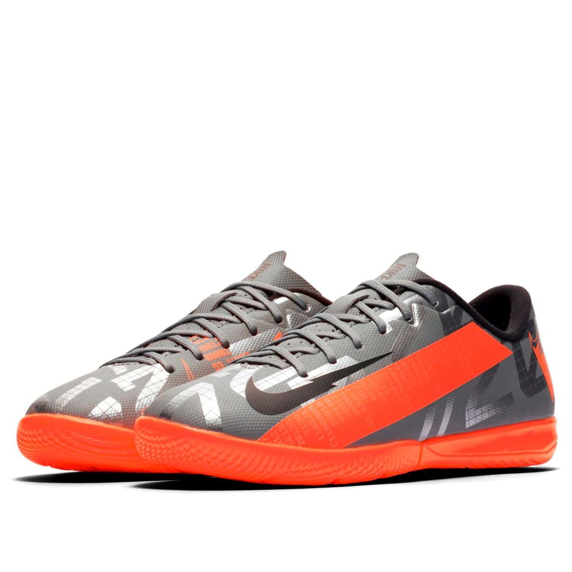 (GS) Nike JR Mercurial Vapor 13 Academy IC 'Gray Orange' AT8137-906