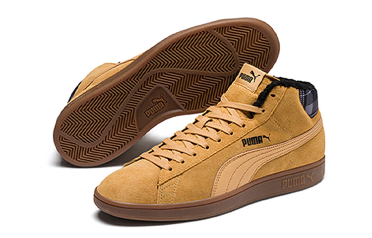 PUMA Smash V2 Mid Wtr Shoes Brown 366810-03