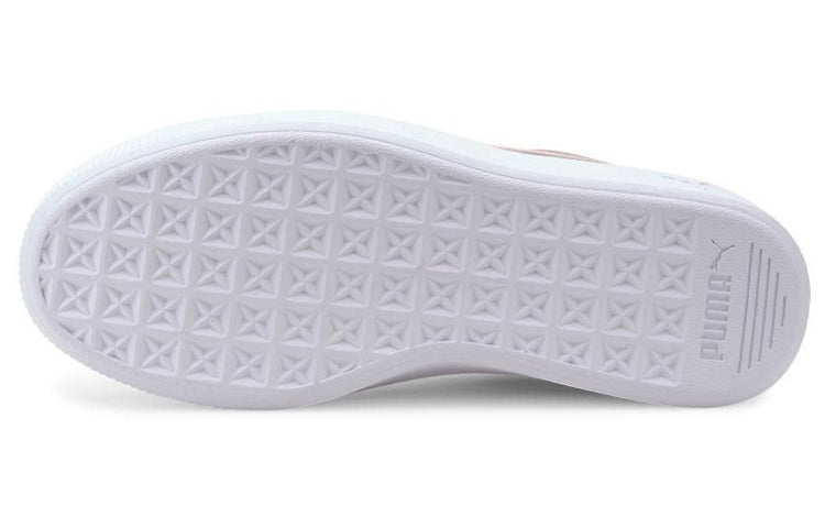 (WMNS) PUMA Vikky Stacked Casual Board Shoes Grey/Pink 369143-10