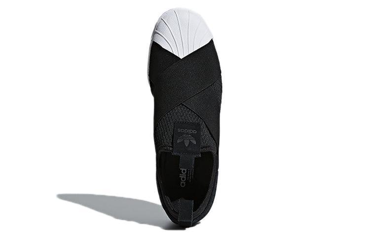(WMNS) adidas Superstar Slip-On 'Core Black' B37193