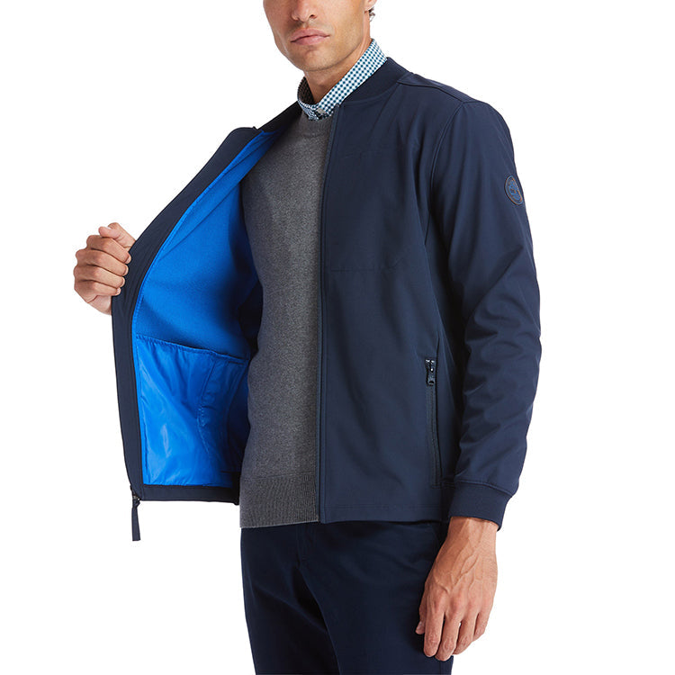Men's Timberland Water Repellent aviator Jacket Blue A2A8C433