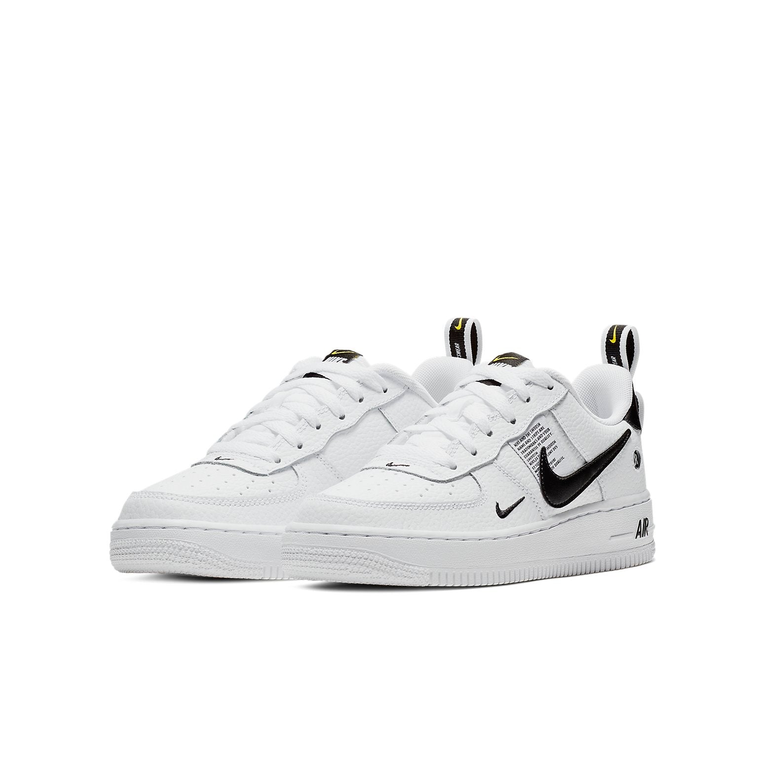(GS) Nike Air Force 1 Lv8 Utility 'Overbranding White' AR1708-100