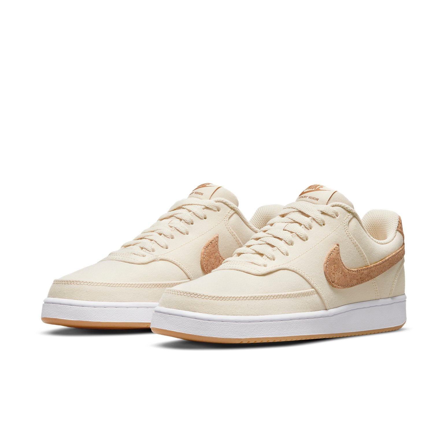 (WMNS) Nike Court Vision Sneakers Khaki DJ1976-200
