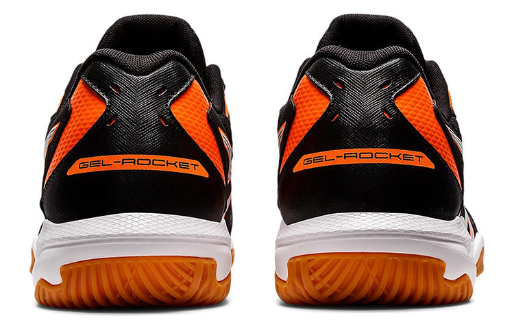 ASICS Gel-Rocket 10 2E Wide 'Black Shocking Orange' 1073A053-011