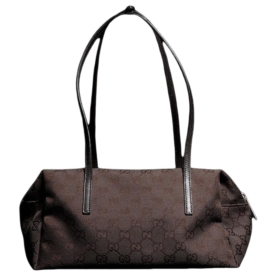 (WMNS) Gucci Melrose Medium Boston Bag 'Dark Brown' 875228-FAF7X-2543