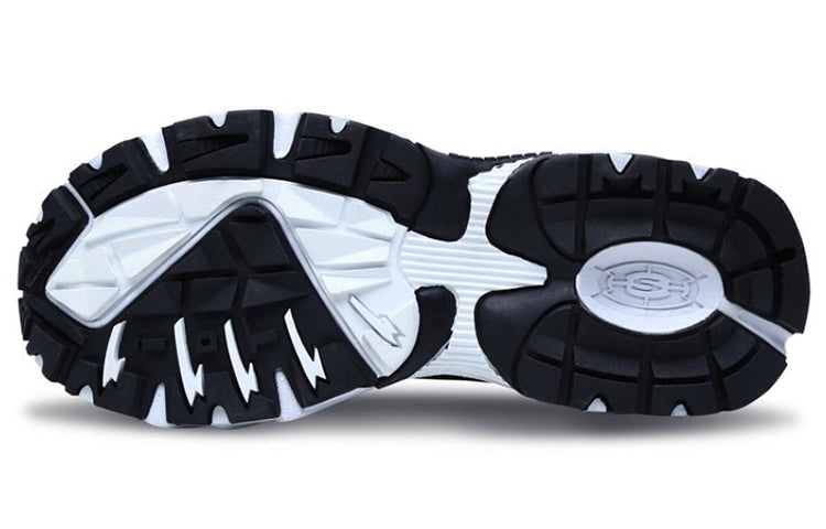 Skechers Stamina Running Shoes 'White Black' 666030-WBK