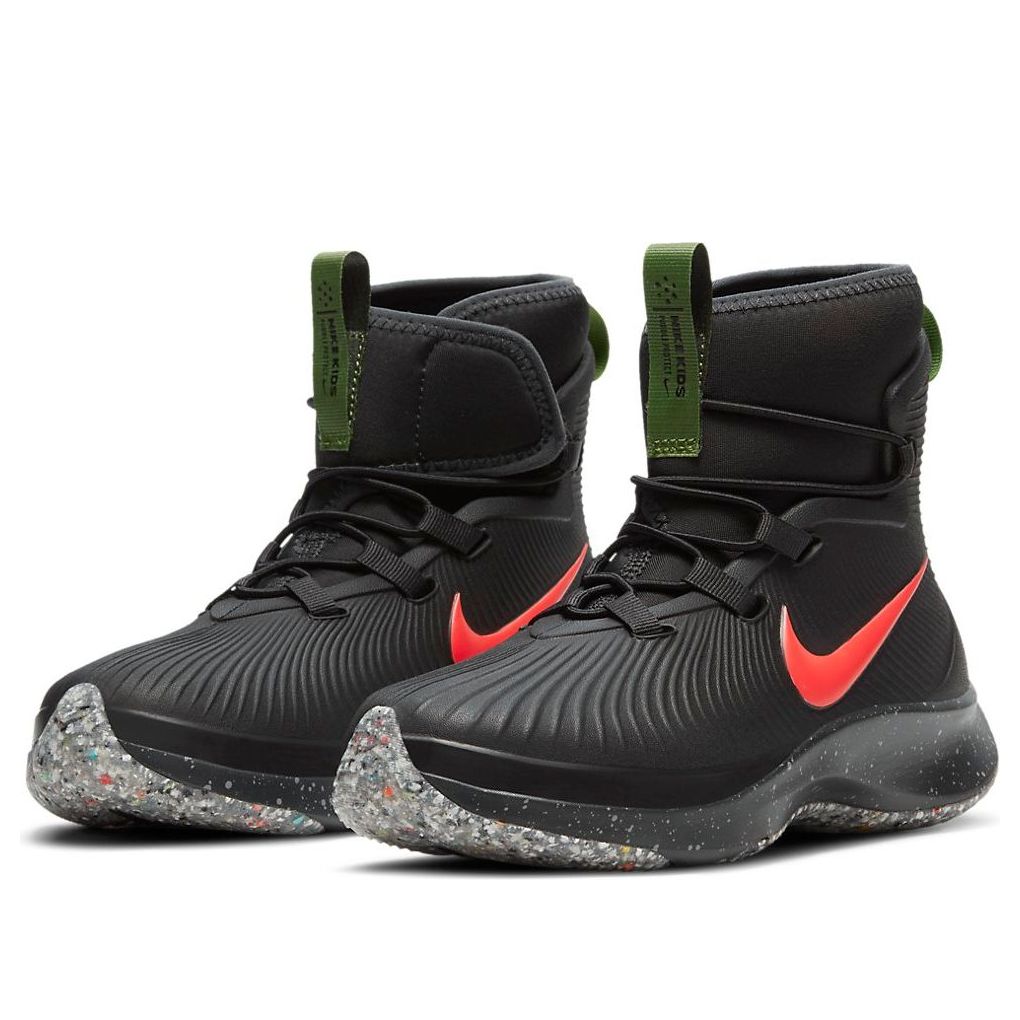 (PS) Nike Binzie Boot 'Black Bright Crimson Speckled' BQ5381-001