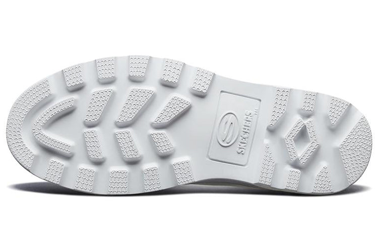 (WMNS) Skechers Roadies Low Top Canvas Sneakers White 74370-WHT